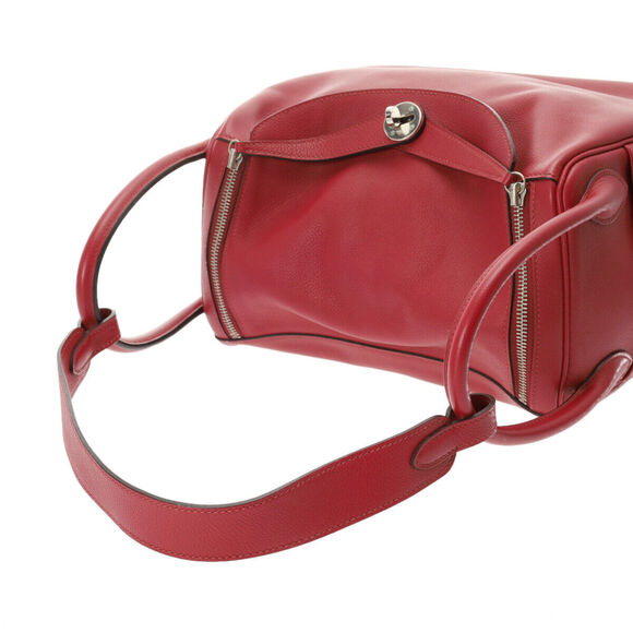 Hermes Lindy 30 2Way Rouge Grenat #139853H65B - Picture 3 of 12